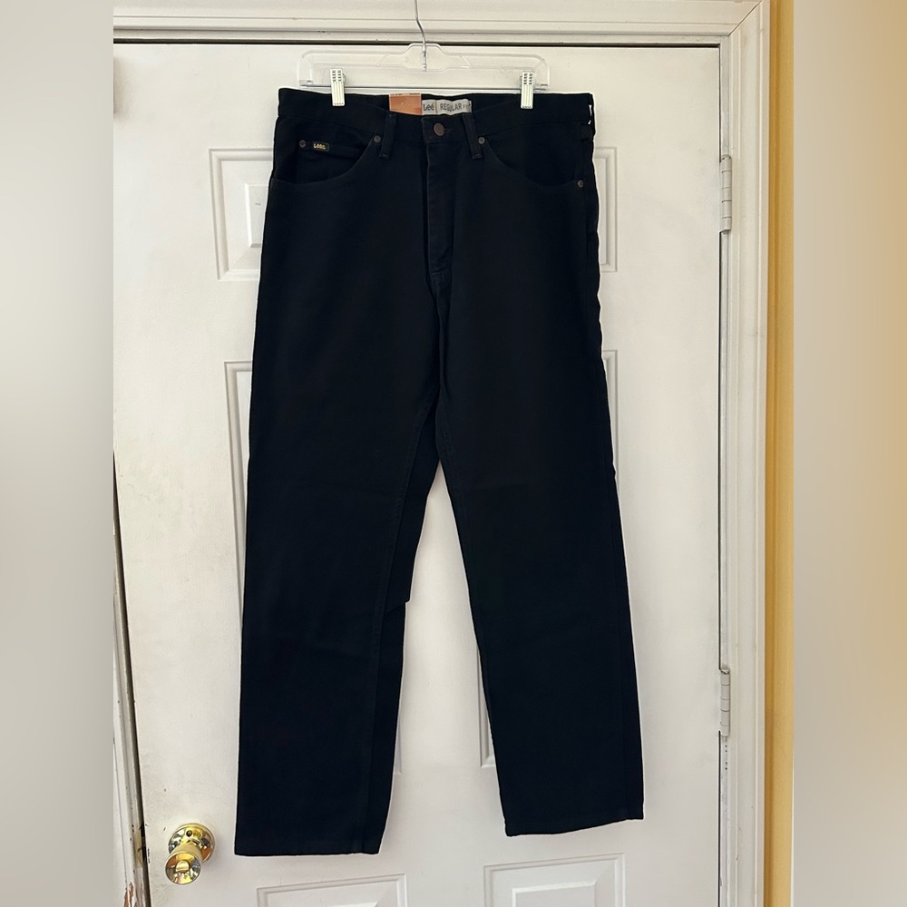 Lee Men's Straight Jeans - Black